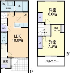 ひまわりの物件間取画像